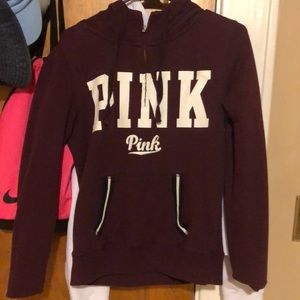 Pink hoodie